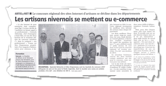 Article Lejdc - Net Trophée 20077